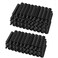 uxcell 100pcs M4 30+6mm Male Thread Nylon Hex Standoff Spacer Screws PCB Pillar Black