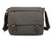 Sechunk Canvas Vintage Messenger Bag Shoulder bag Leather Cross body bag Large Travel Crossbody bags for men women 15inch Laptop