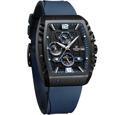 NAVIFORCE Men Quartz Watch Auto Date Week Business Dress Analog Wrist Watches