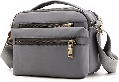 Women&#39;s Crossbody Bag, Multi Pocket Messenger Bag Shoulder Bag Travel Bag Handbags for Men&amp;Women for Shopping Daily