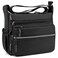 Mudono Messenger Bag for Men Nylon Waterproof Shoulder Bag Large Multi-pocket Crossbody Bag Daily Travel Work Bag Lightweight Satchel
