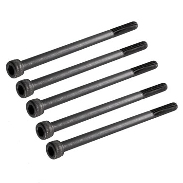 uxcell M6 x 100mm Alloy Steel 12.9 Grade Hex Socket Head Cap Machine Screw Bolt 5PCS