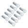 uxcell Hex Head Screw Bolts Carbon Steel 7/16&rdquo;-14x1-1/2" Fastener Grade 5 UNC 10pcs