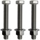 3/8" -16 x 2.5. 304-STAINLESS Steel Bolts, Nuts &amp; WASHERS - 18-8 HEX Head Bolt - 304 Grade. General Purpose (10) Bolts + (10) Nuts + (10) Washers