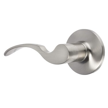 Dynasty Hardware Monterey Collection Door Levers, Satin Nickel (Dummy - Left Hand)