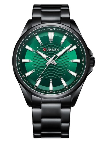 FANMIS Mens Luxury Watches Business Chronograph Dress Waterproof Stainless Steel Analog Quartz Wrist Watch