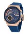 TEARTRACE Men's Watch Analog-Digital Chronograph Waterproof Sport Watch Calendar Date Luminous Alarm Casual Work Hiking Running Wrist Watch with Second Hand and Silicone Strap