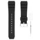 unilabo Resin Watch Band Compatible for Casio 22mm MDV106-1AV 200 M WR MTP-VD01 Strap Replacement for men and women wirst watchband, Silver Buckle