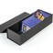 Trading Card Storage Box, Baseball Card Storage Box Holds 900+ Sport Cards or 200 Top Loaders, Fits Football, Basketball, Hockey, Gaming &amp; Trading Cards, Black, 13x4x3 inches