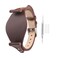 JETHENG Men's Leather Strap Compatible for 18mm Fossil ES3615 ES3616 ES3625 ES3748 ES3768 ES3786 Ladies outdoor work waterproof watch band wrist strap buckle (Brown)