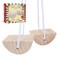 GOTHINK Wooden Balancing Stilts with Durable Rope, Walking Stepper Outdoor Yard Game Indoor Toy Game for Kids and Adults, Improving Coordination, Strength, Active Play