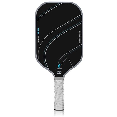 Fligon Pickleball Paddles Carbon Fiber T700 Surface USAPA Approved Pickleball Paddle Enhanced Grip &amp; Spin Featuring 16MM Polypropylene Honeycomb Core Perfect for Beginner and Advanced Players（Grey）