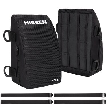 Hikeen Knee Savers for Catchers Catcher Knee Pads for Baseball Softball with Removable Sponge Block Catchers Knee Wedge Catcher Knee Support Gear for Adults