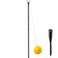 DIOVPLX Tetherball Set with Base - 9FT Heavy Duty Tetherball Set with Ball Rope, Portable Tether Ball Set for Outdoor Backyard, Outside Ball Games Sports for Kids Adults