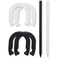 Horseshoes Outside Game for Kids, Steel Horse Shoes Game Kit Outdoor Games for Children Teens Adults Family Portable for Backyard Yard Lawn Camping Beach Party