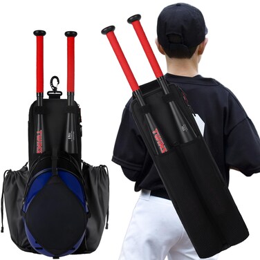 DBXINY Baseball Bag for Youth, Baseball Backpack with Helmet Holder and Shoe Compartment, Bat Bag for Baseball, T-ball &amp; Softball Gear and Equipment for Men and Women