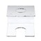 Teensery Clear Acrylic Baseball Bat Wall Mount Display Rack Baseball and Baseball Bat Wall Hanger Baseball Bat Baseball Holder