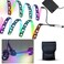 GOSLMYY LED Scooter Strip Light, 16 Color Night Cycling Colorful Deck Light, 1.64 ft Waterproof Safety Skateboard Scooter Super Bright Lamp to Display at Night for Kick Scooter Good Gifts for Kids