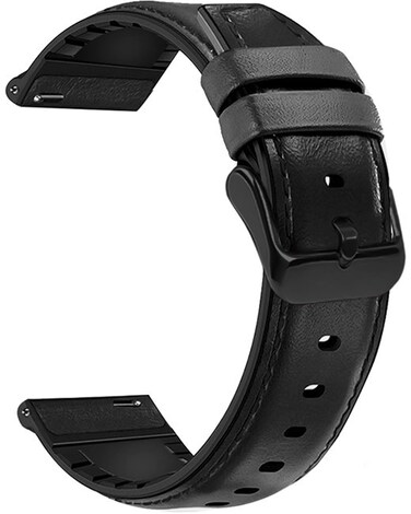 EIGIIS Watch Band for Smart Watch KE3 KE5 KE6 K22 K55 K57 Universal Band Width 22mm Leather Watch Band Wristbands Replacement Strap with Classic Clasp