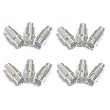 TarppedRock Skate Spacers for Inline Skate Wheel, 12-Pack Aluminum Speed Spacer for Bearing 6mm Axles