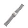 Semdu Vintage Silver 316L Stainless Steel 20mm Beads of Rice Watch Bracelet Band Strap Fit for Omga Sea-master 300 watch,Men watch band bracelet