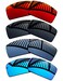 MYCOURAG 4 Pairs Replacement Lenses for Oakley Gibston OO9449 Sunglasses - Solid Black+Titanium+Ice Blue+Fire Red