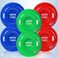 Syhood 6 Pcs Snow Tube Sled Bulk 36 Inch Inflatable Snow Sleds with Handles Heavy Duty Snow Tube Big Snow Tubes for Kids Adults Winter Outdoor Sledding Skiing Winter Sports Fun