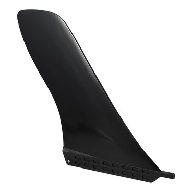 X AUTOHAUX 9" Surfboard Fin Paddle Board Fin Detachable Nylon Fiber Universal for SUP Black