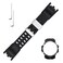 Topuly XXmm Resin Watch Band replacement for Casio G-shock GWG-2000 GWG-2040 Mudmaster Strap Wirstband accessories for Men and Women(Black)