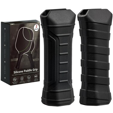 2 Pack Pickleball Paddle Grip - Pickleball Grip Kit Pickleball Accessories, Comfort Grip, Increased Grip Strength Improved Control, Vibration Reduction