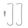 RLECS Universal Bicycle Chain Tool Bicycle Chain Extractor Pin Service Parts with 2pcs Bike Bicycle Chain Hooks Repair Tools