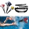 Hikeen Swimming Parachute Resistance Set Training Equipment with 3 Parachute &amp; Adjustable Length Swim Belts for Adults