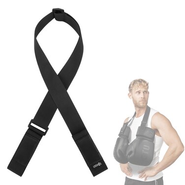 Cosmos Boxing Gloves Carrying Strap Boxing Gloves Adjustable Travel Carrier Shoulder Strap Leash Boxing Gloves Hanging Sling Leash for Carrying &amp; Hanging Boxing Gloves, Training &amp; Punching Bag Gloves