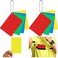 Syhood 2 Set Referee Penalty Cards Soccer Red and Yellow Blue Green Referee Card Sets Volleyball Referee Cards Delay Ejection Warning Umpire Gear for Sports Competition Game