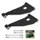 Control Arm Delta A-Plate Kit, for 2004 Up Club Car Precedent and 2018 Up Tempo Gas Electric Golf Carts, Replace 102287301 103388501 Driver Passenger Side Control A-Arm Assembly with Busings Sleeves