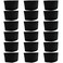 Funeral Mourning Band,Kabcifea 18pcs Full Black Soccer Football Captains Armband,Elastic Adjustable Funeral Bands for Badges