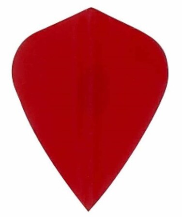 5 Sets (15 Flights) RED Kite Dart Flights - 75 Micron