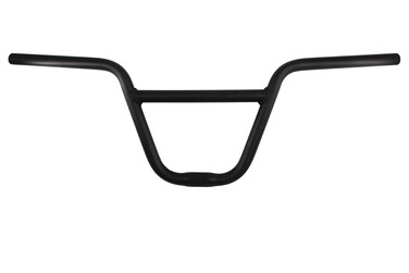 S SENQI BMX Handlebars Bike Handlebar Aluminum Alloy Bicycle Handle Bars Lightweight Riser Bar 22.2mm Bar End 730 * 25.4 * 22.2mm,Black