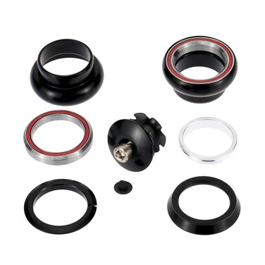MTB Mountain Racing Road Bike Bicycle 1-1/8" Threadless Sealed Headset Bearings Black MTB Road Bike Threadless External Headset Sealed Cartridge Bearings-1 1/8" 34MM