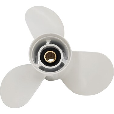 DLNIG 11&times;15-G Boat Propeller for Yamaha - for Yamaha Outboard Engines 25HP 30HP 40HP 48HP 50HP 55HP 60HP T25 F30/40/50/60 Replace 69W-45943-00-EL,13 Spline Tooth - Aluminum Outboard Propeller