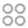 X AUTOHAUX 4 Pcs 4.76mm x 7 Ball Bearings Cages Crank Bearings Wheel Bearing Retainer for Bicycle
