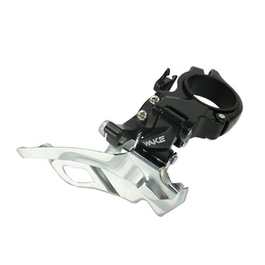 CYSKY Mountain Bike Front Dearilleur 3 Speed, Compatible with Top or Bottom Routing, Support 31.8mm/34.9mm Seat Tube Diameters for MTB Mountain Bicycle