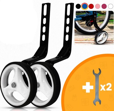 &mu;Cycle Training Wheels (White)