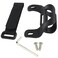Lovelysp Cycling Pump Holder Kit Mini Bike Pump Bracket Bike Pump Fixed Clip Bracket with Mounting Screws- 1Set