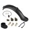 LGEGE Rear Mudguard Set Compatible with Xiaomi M365 Pro 1S Electric Scooter, Mudguard with Lamp Replacement Kits Repair Accessories for Scooter