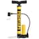 Bike Pump Portable, Bike Tire Inflator, Bicycle Hand Air Pump with Presta and Schrader, Ball Pump Inflator Bicycle Floor Pump Suitable for Baby Stroller Tires, Balls, Road and Mountain Bikes
