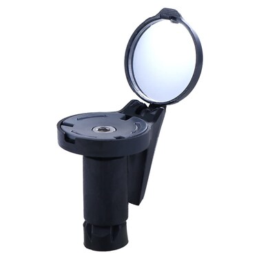 Bicycle Handlebar Rearview Mirror 1PC Cycling Foldable Strip Mirrors Bicycle Bar End Mirror Bike Drop Bar Rear View Convex Mirror Bicycle Accessories