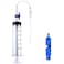 Bicycle Tubeless Tire Sealant Injector Syringe and Valve Core Removal Tool