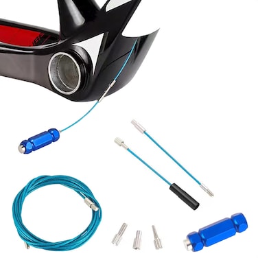 KIEVODE Bike Internal Cable Routing Tool Kit - Install Guide for 4-5.5mm Cable Housing and Inner Wire, Hydraulic Hose, and DI2 E-Tube - For Mountain, Road Bicycle, and MTB Frames