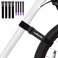 LuBanSir Bike Rack Straps, 8 Pack (8" &amp; 26") Adjustable Bike Stabilizer Straps to Keep Bike Wheel from Spinning